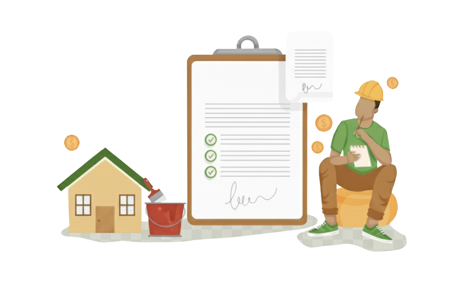What are the eligibility criteria for a renovation loan